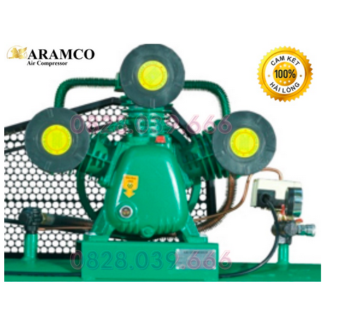 Đầu nén khí 4hp 65*3 - đầu máy chính hãng aramco
