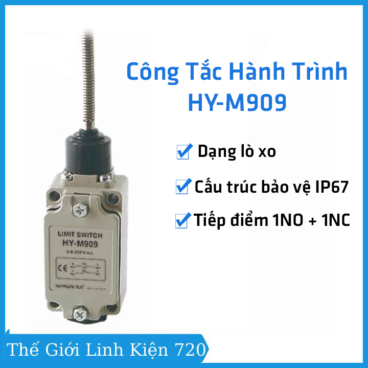 Công tắc hành trình dạng lò xo HY-M909