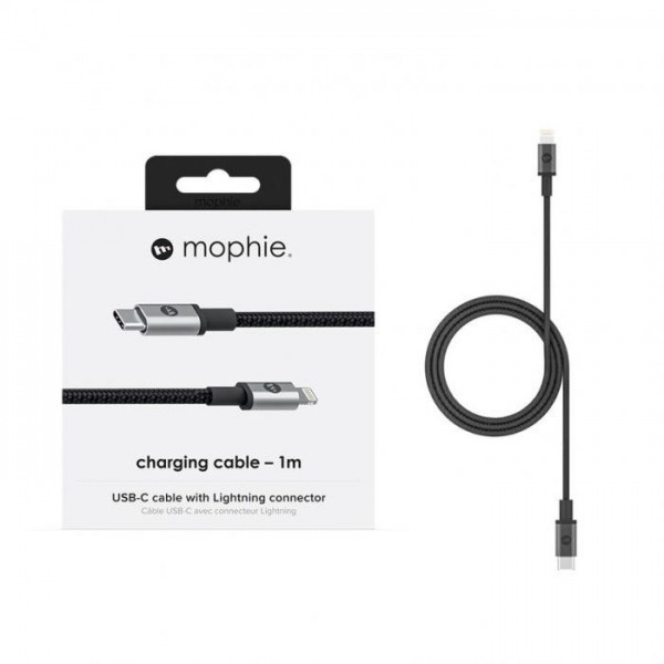 Dây cáp sạc nhanh pd dành cho iphone / ipad mophie mfi pro type c-lightning 1m và 2m