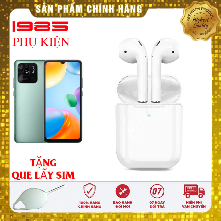 Tai nghe bluetooth cho xiaomi redmi 10c nghe cực hay
