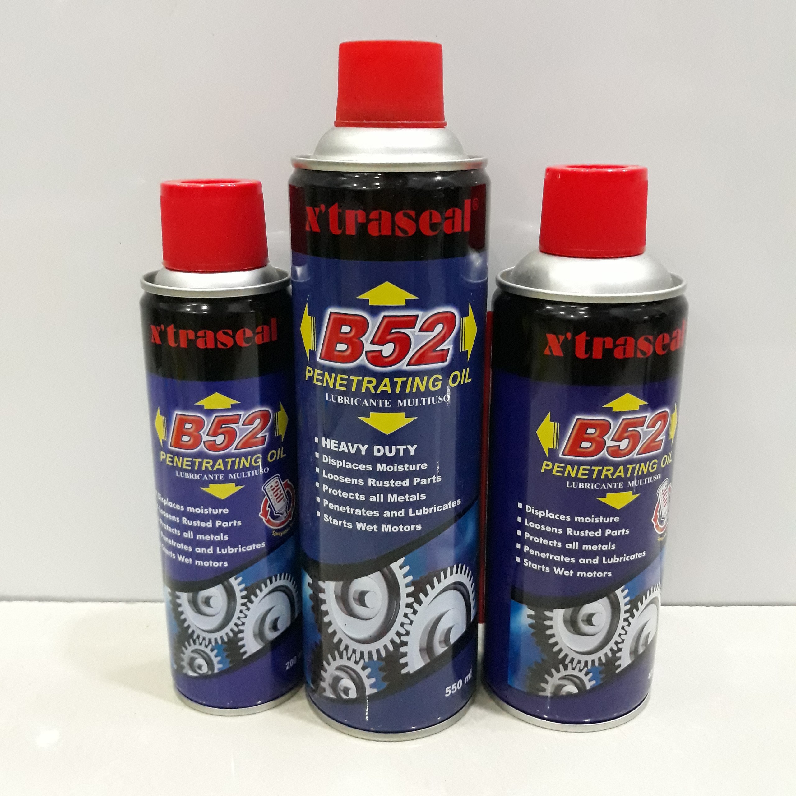 Chai xịt chống rỉ bôi trơn b52 x'traseal/ bình xịt chống rỉ bôi trơn b52 x'traseal/ dầu xịt chống rỉ bôi trơn b52 x'traseal các size