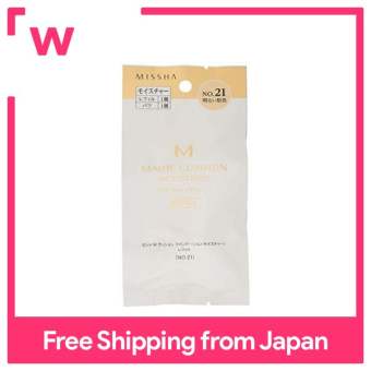 MISSHA M Cushion Foundation (Moisture) Refill No.21 Light Skin Tone (15g)