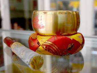 Chuông Tụng Kinh Đài Loan cỡ 9cm