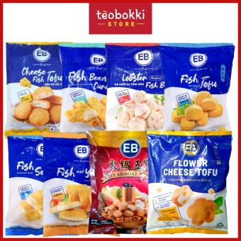 Viên thả lẩu EB 500g (đậu hũ cá/phô mai, tôm viên, sandwich cá...)