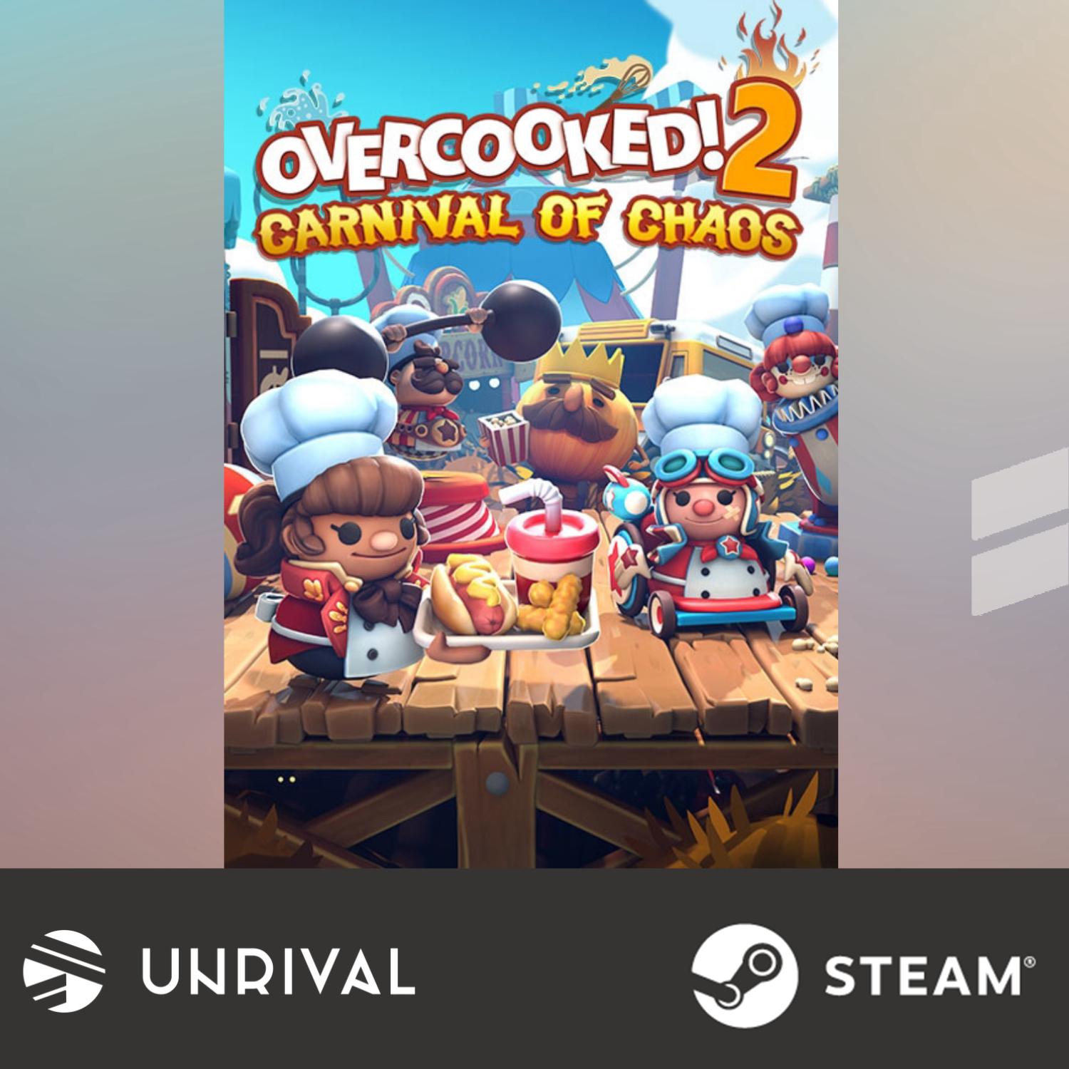 50% Overcooked! 2 - Carnival of Chaos on