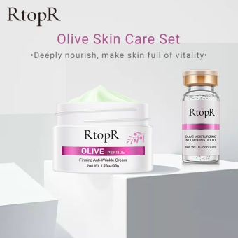 RtopR Ô liu làm trắng dưỡng ẩm sửa bộ  Serum dưỡng da mặt 10ml với tinh chất dầu oliu hyaluronic acid chống nếp nhăn chống lão hóa làm căng mịn da giá siêu tốt+Kem chống lão hóa ô liu soát dầu và thu nhỏ lỗ chân lông cho