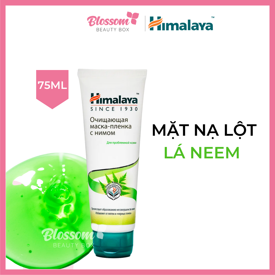 Hsd 03/23 - mặt nạ lột peel-off neem himalaya herbals 75ml
