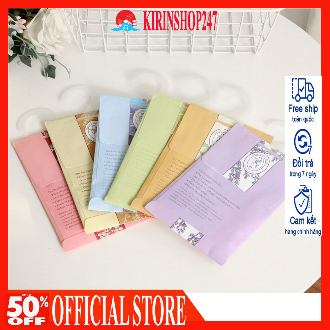 Combo 5 Túi Thơm Phòng Thảo Mộc Thiên Nhiên Treo Phòng, Để Tủ Quần Áo (Nhiều Mùi)