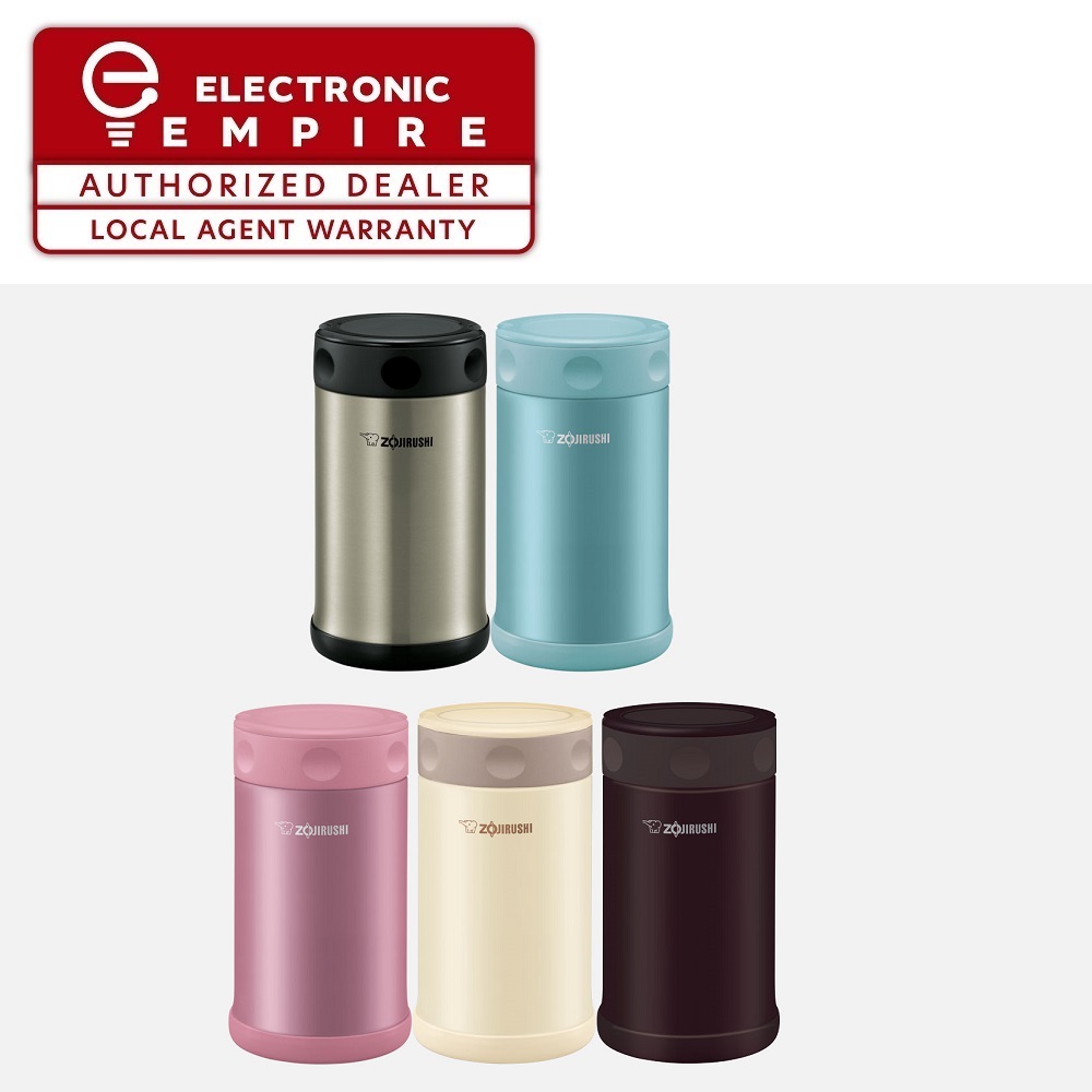 Zojirushi SW-EAE35 Stainless Steel Food Jar 12-Oz Thermos Hot / Cold Brown  NEW