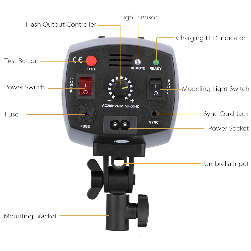 godox mini maître k-150a 150w photo studio flash lampe studio stroboscope  pour portrait mode mariage art publicité photographie