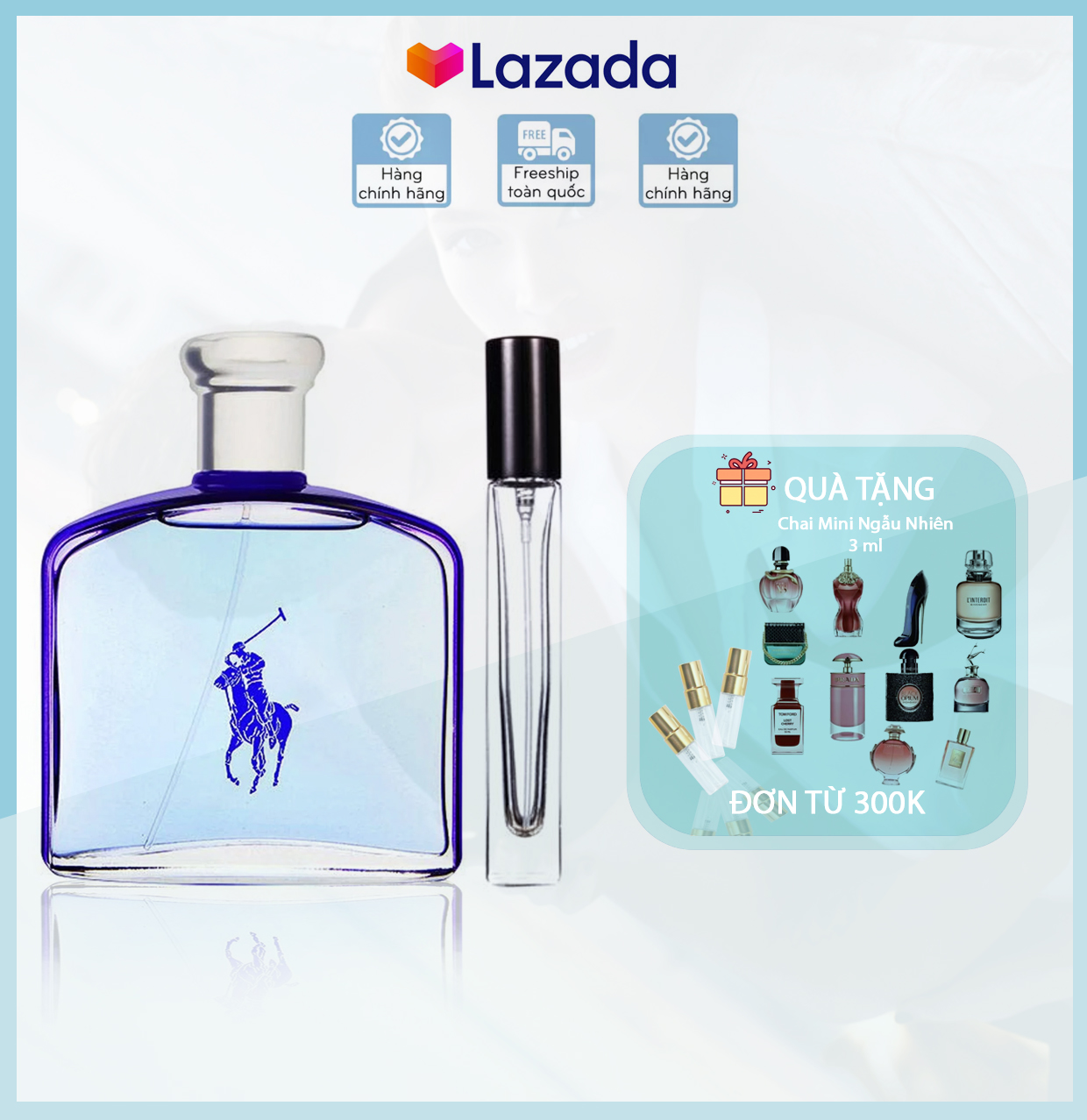 [chai chiết] Nước hoa Nam Ralph Lauren Polo Ultra Blue