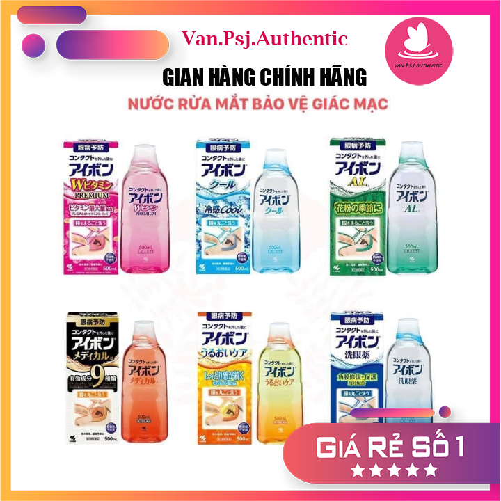 Nước rửa eyebon kobayashi 500ml
