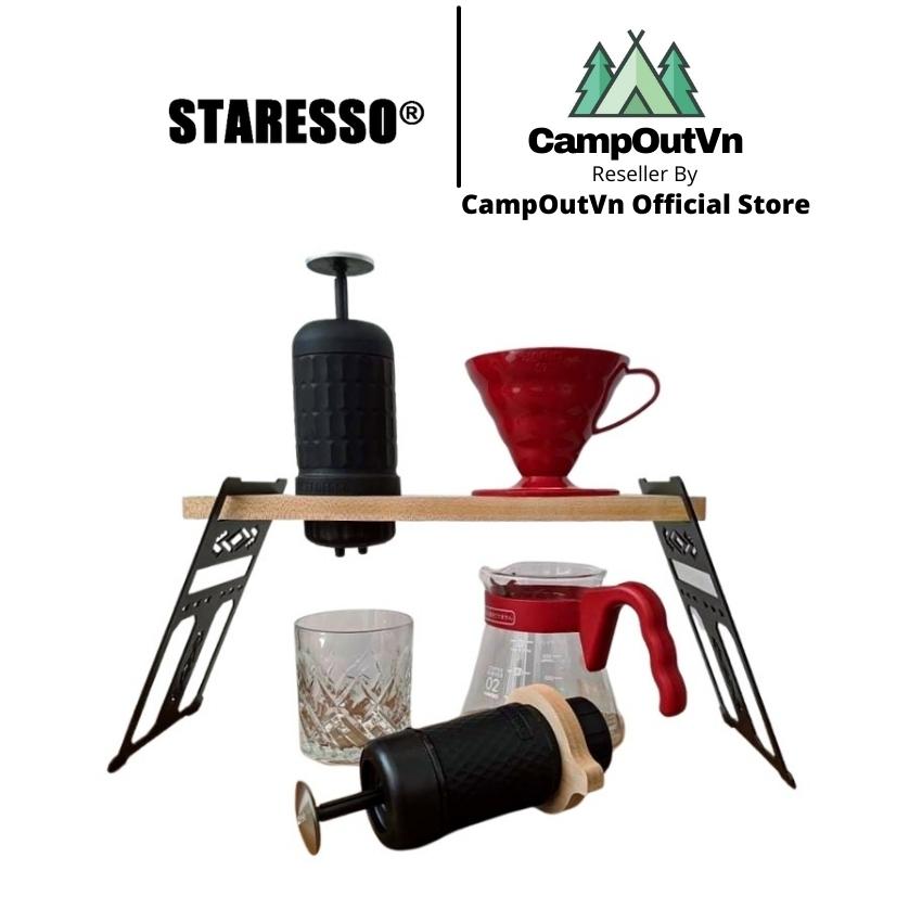 Phụ kiện cà phê kệ bàn campout dùng 3 loại máy staresso mini basic mirage & pour campoutvn A240