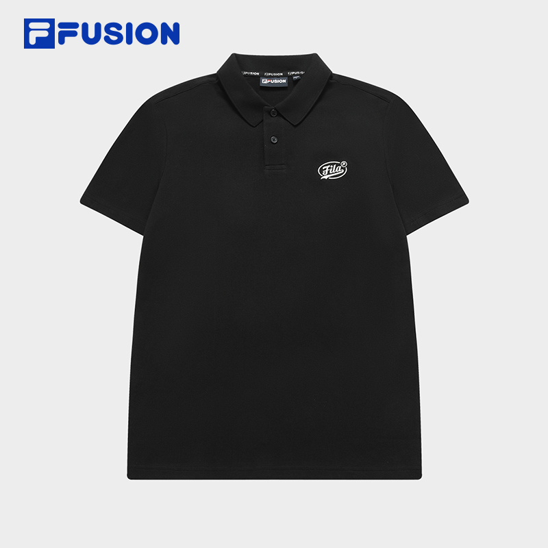 Fila polo mens black online