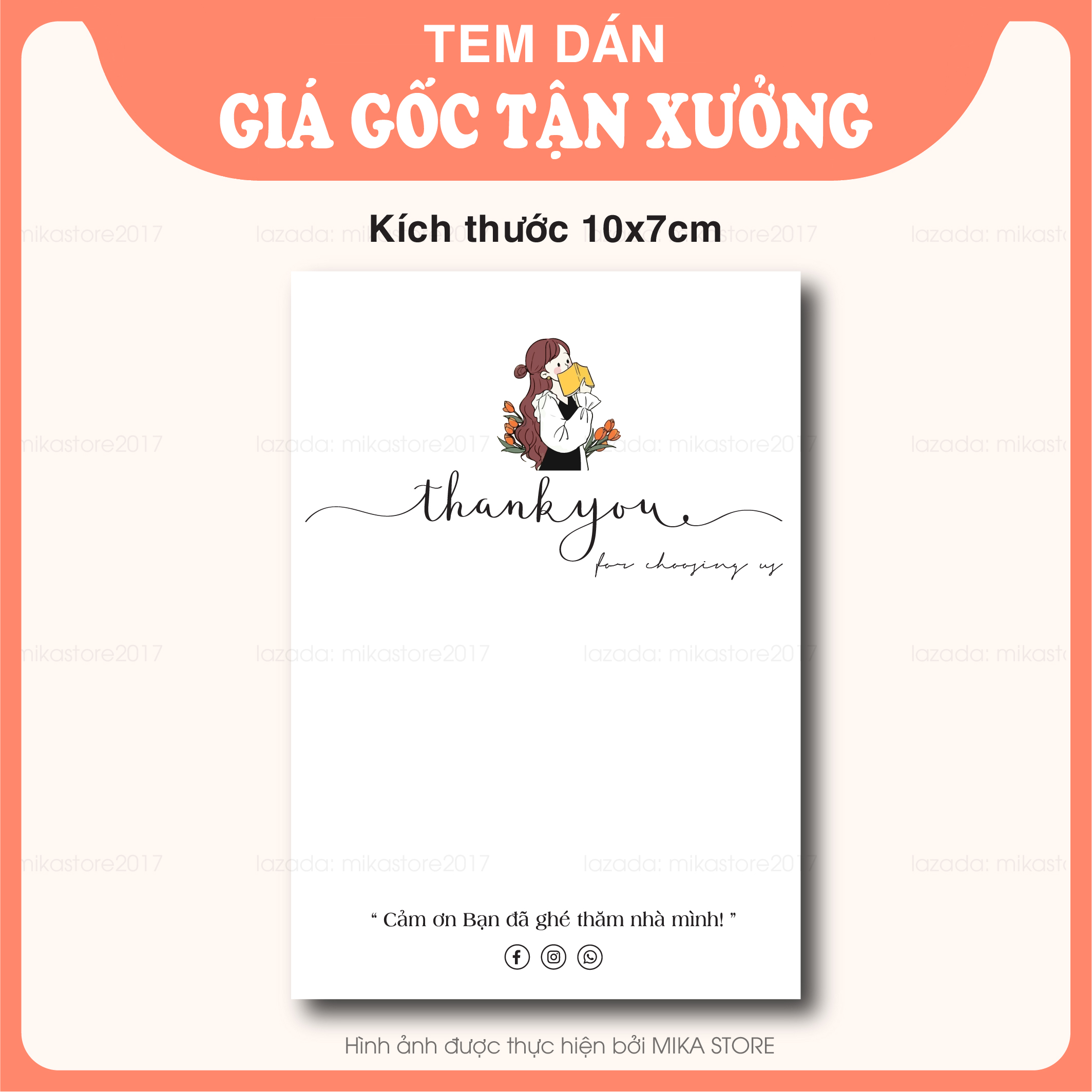 Combo Tem Dán Niêm Phong Cho Hộp Carton