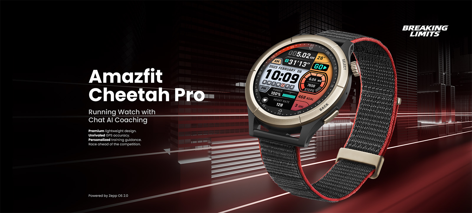 amazfitAmazfit Cheetah Square Smartwatch, Music Storage, AI-powered Zepp  Coach