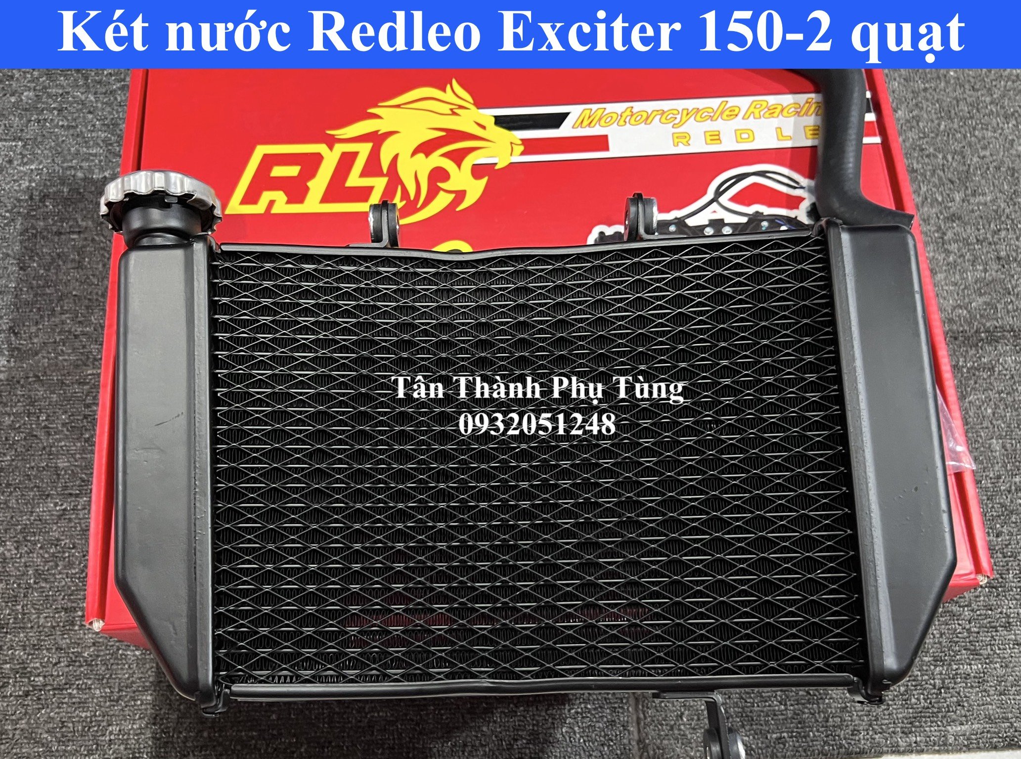 Két nước Redleo Exciter 150, Exciter 155 - 2 Quạt chính hãng