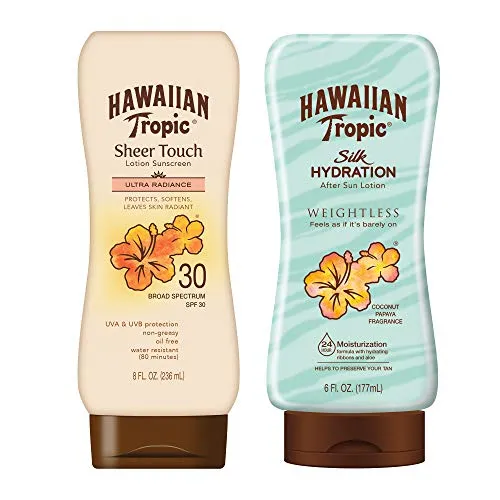 hawaiian tropic silk hydration lotion sunscreen
