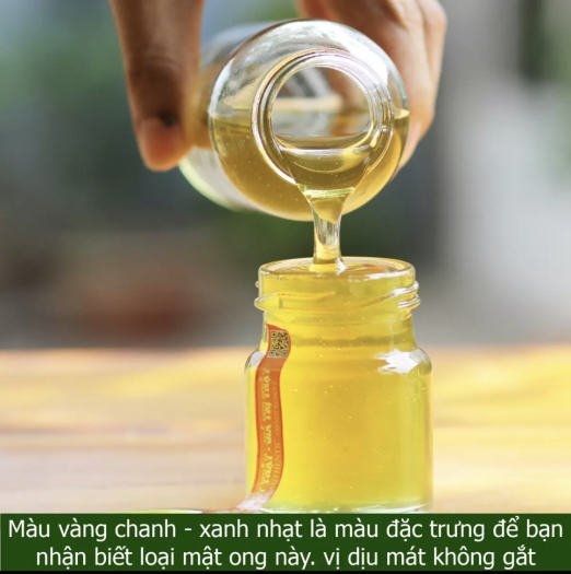 2 LÍT = 4 CHAI 500ml Mật Ong Bạc Hà Đồng Văn - Hà Giang, 100% Nguyên Chất