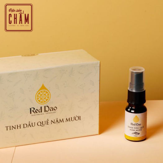 Tinh dầu quế nguyên chất - Cinnamon essential oil. Tinh dầu thiên nhiên cao Red Dao, đặc sản Tây Bắc