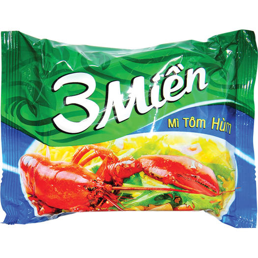 Thùng Mì 3 Miền Tôm Hùm 30 gói x 65g