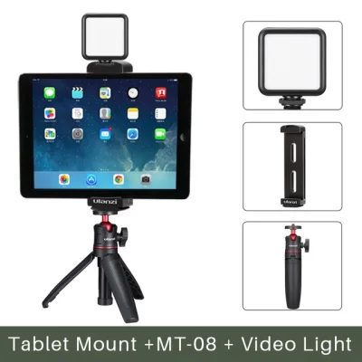 ULANZI U-Pad Pro Aluminum Alloy Tablet Holder Vlog Mount Tripod Adapter for iPad (2)