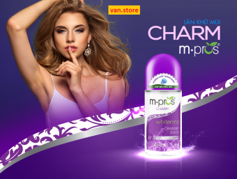 Lăn Khử Mùi – Trắng Mịn – Quyến Rũ M.PROS 60ml