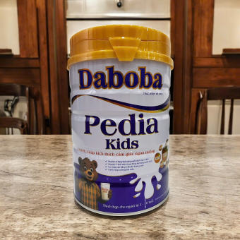 Sữa dành cho trẻ biếng ăn, chậm lớn Daboba Pedia Kids 900g - Sữa công thức cho trẻ biếng ăn - suy dinh dưỡng PEDIA KID 900G