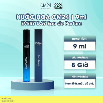 Nước hoa nam CM24 EVERYDAY Eau de Parfum - 9ml