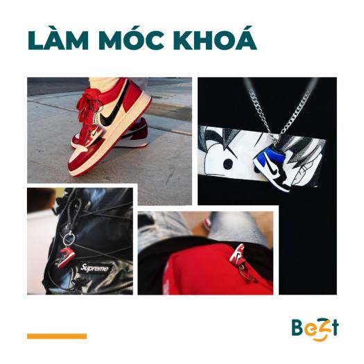 Mô hình giày Mini Sneaker  Jordan 1 x OffWhite  Mô Hình Giày tỷ lệ 16   Shopee Việt Nam