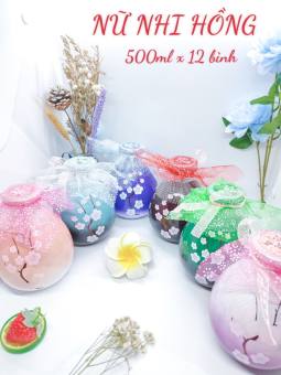 Nữ nhi hồng/ Nước  trái cây lên men/ Nước hoa quả 5 vị bình 500ml