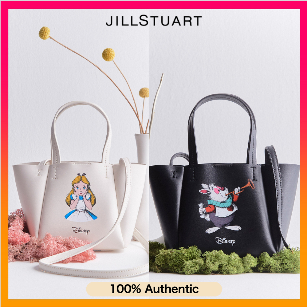 長財布 JILLSTUART Joy mini tote bag 2 colors JILL BY JILLSTUART PAPER 22 Ivory Vegan Leather Mini Tote