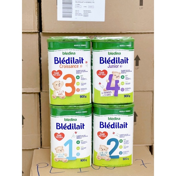 ✔️[Mẫu mới] Sữa Bledilait số 1, 2, 3, 4 900g Pháp Date 2025- Babystore