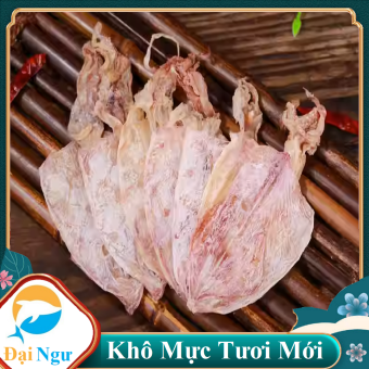 KHÔ MỰC TƯƠI NGON  - ĐỆ NHẤT NÀNG KHÔ Mực khô có vị ngọt, dẻo, vừa dai và giòn, là món mồi NGON -- ĐẠI NGƯ