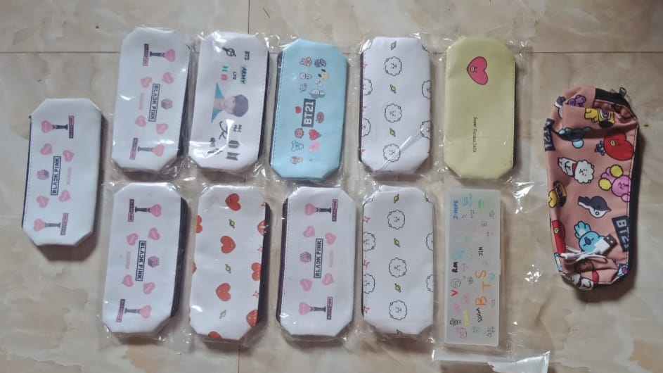 hộp bút bts , blackpink ( hàng sale)