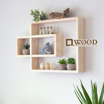 Kệ Sách Dwood Treo Tường Xoay 4 Chiều Theo Cách Riêng Của Bạn