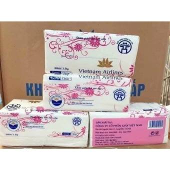 PVN58906 Giấy ăn lụa, giấy rút 3 lớp gói 300 tờ