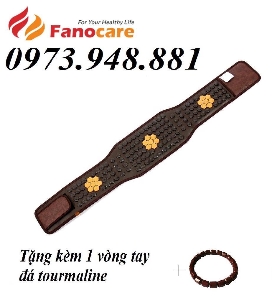 Đai đá nhiệt nóng giảm béo, giảm đau lưng, cột sống FN03