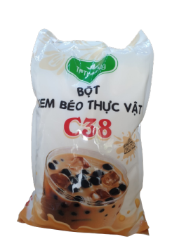 BỘT KEM BÉO THỰC VẬT C38 - BỘT BÉO TRÀ SỮA BAO 5KG