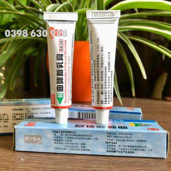 Combo 2 kem bôi nấm ngứa,  ghẻ, mẩn đỏ nước ăn chân tay, mụn nước( 10G )