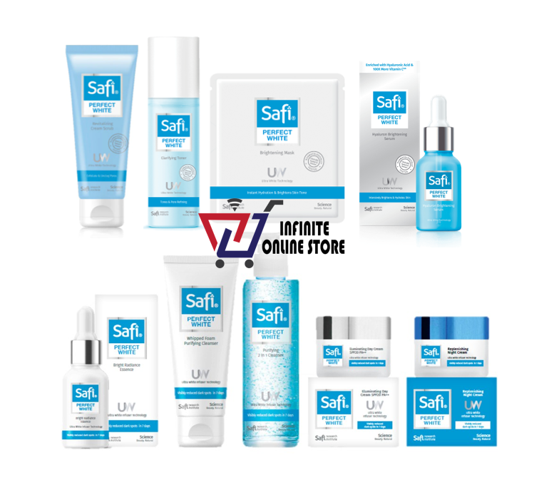 Gambar Safi Perfect White Series Skincare Products