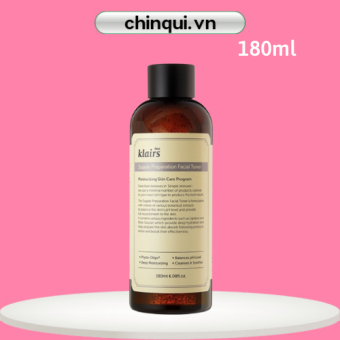 Nước Hoa Hồng Có Mùi Dear Klairs Dưỡng Ẩm Da Và Làm Mềm Da Supple Preparation Facial 180ml