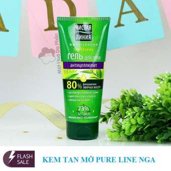 Kem Tan Mỡ Pureline - Kem Tan Mỡ Pure Line Nga (Mẫu Mới)