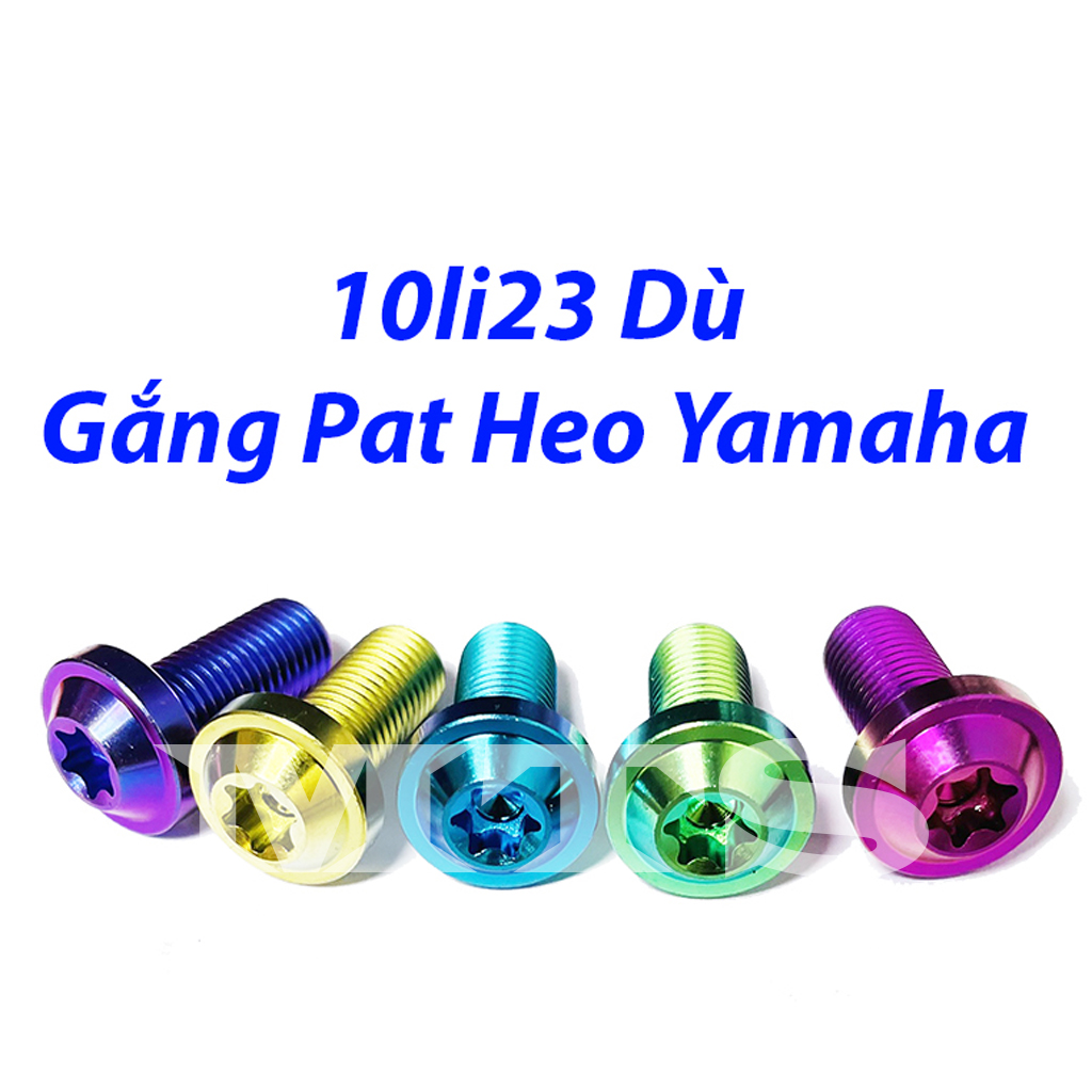 [HCM]Ốc Titan Gr5 10li23 Dù Gắn Pass Heo Yamaha Sirius Exciter...-MTS