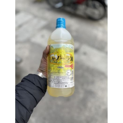 1Lit Dầu Hoa Cải Nhật loại date mới đủ tem phụ - Dầu ăn hạt cải chiên xào rán Nhật Bản