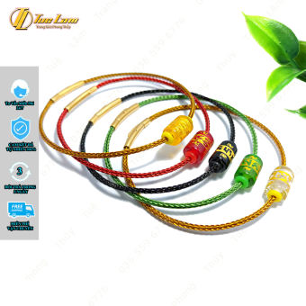 Vòng Tay Lu Thống Đá Thạch Anh Khắc Trú Tây Tạng - Tuệ Lâm