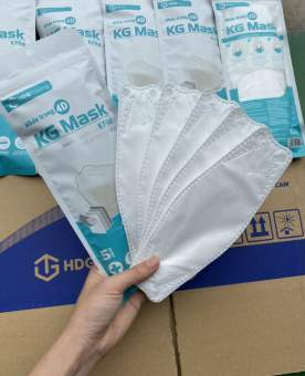 10 cái Khẩu Trang 4D KG Mask Loại KF94 4 Lớp Kháng Khuẩn.
