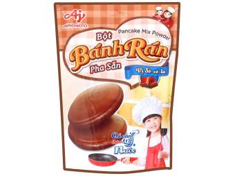 Bột bánh rán pha sẵn Ajinomoto vị socola 200g