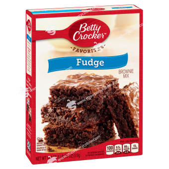 Bột Làm Bánh Pha Sẵn Betty CrockerTM Fudge Brownie Mix, Hộp 519g (18.3 Oz.)