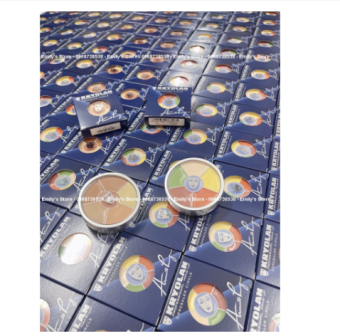 Kem che khuyết điểm/ bảng triệt sắc Kryolan - Concealer Circle sẵn 2 màu